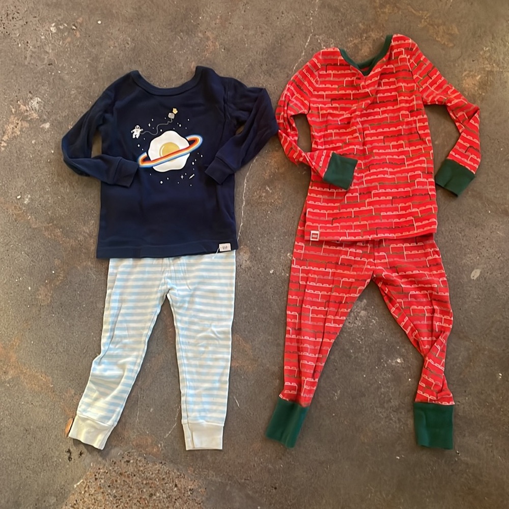 Lego Collection for Target pajama set & gap/Old Navy Set pajama bundle